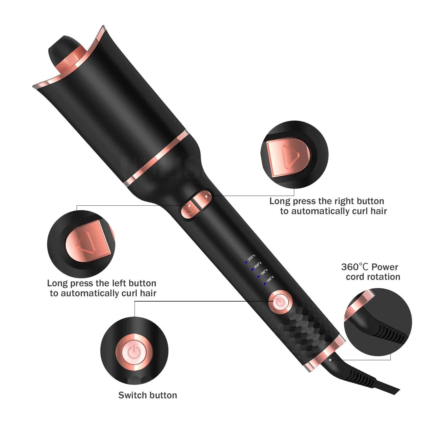 Effortless Curl Magic Wand